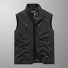 Vincent - Multi-Pocket Ademend Buiten Cargo Vest