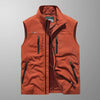 Vincent - Multi-Pocket Ademend Buiten Cargo Vest