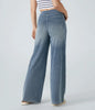 Eva - Elastische broek met hoge taille