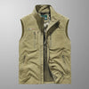 Vincent - Multi-Pocket Ademend Buiten Cargo Vest