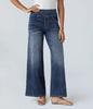 Eva - Elastische broek met hoge taille