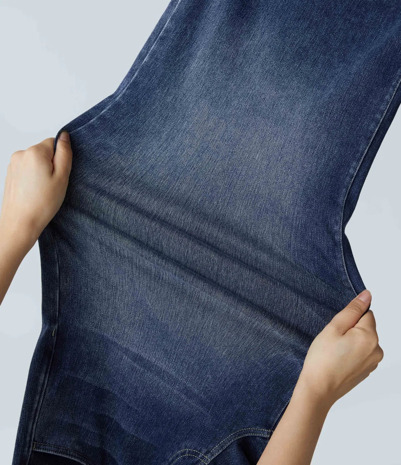 Eva - Elastische broek met hoge taille